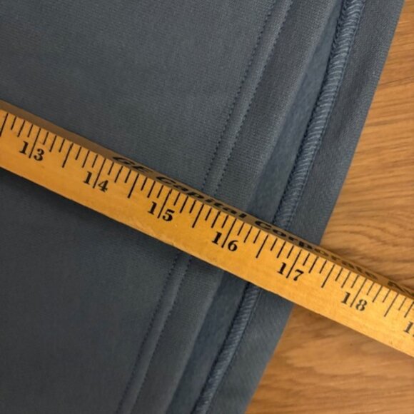 Lululemon Oasis Blue Scuba HR Mini Skirt Cotton Fleece NWT Large - Picture 6 of 6